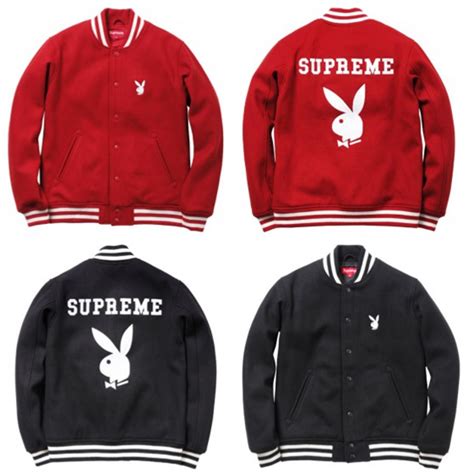 W2C Playboy x supreme varsity red : r/WorldOfReps 